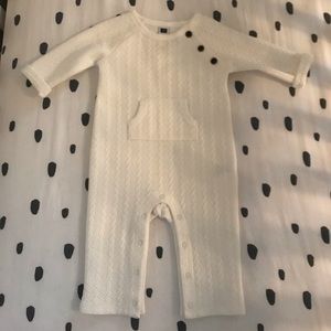 NWOT Janie and Jack Romper, White